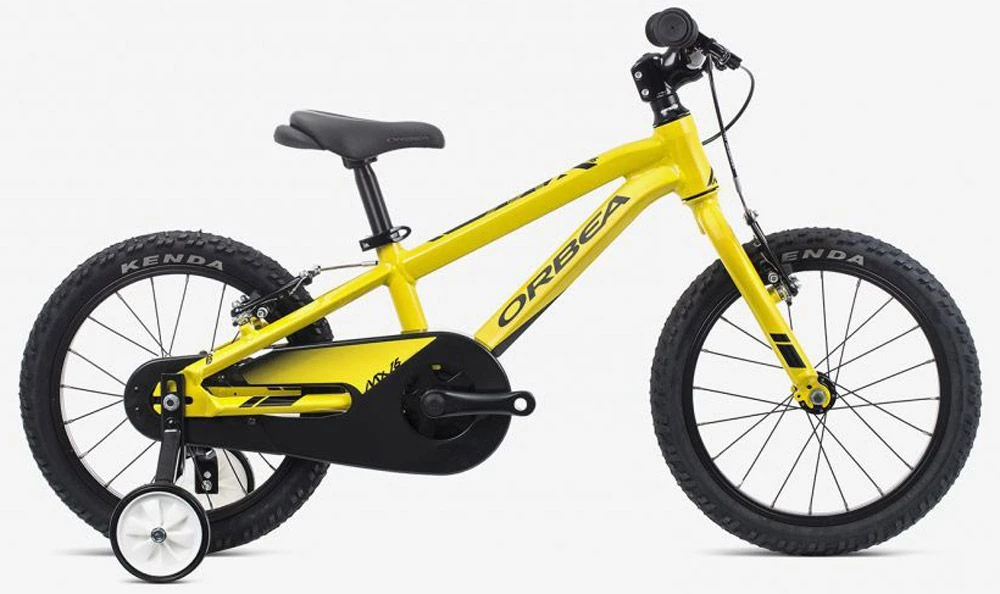 Orbea MX 16 Kinderrad MTB, 1-Gang 16-Zoll Orbea MX 16 Kinderrad MTB, 1-Gang 16-Zoll -Fahrrad Serie Laden orbea mx 16 in gelb